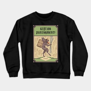 Merry Krampus Crewneck Sweatshirt